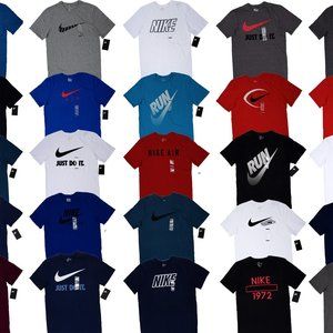 3 Pack - Nike Crew Neck T Shirt Athletic Fit Graphic Tee